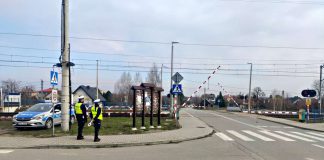 Rzezawa przejazd kolejowy