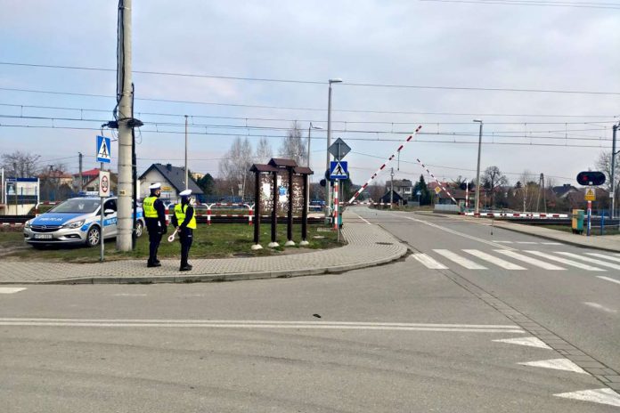 Rzezawa przejazd kolejowy