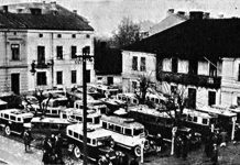 Tarnów Stacjaautobusowawokresiemiędzywojennym