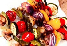 Szaszłyki warzywne