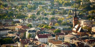 Tarnów z lotu ptaka