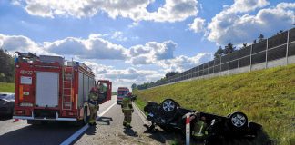 Zasnął za kierownicą. Prawie doszło do tragedii