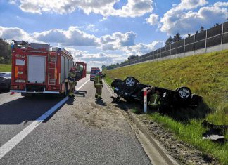 Zasnął za kierownicą. Prawie doszło do tragedii