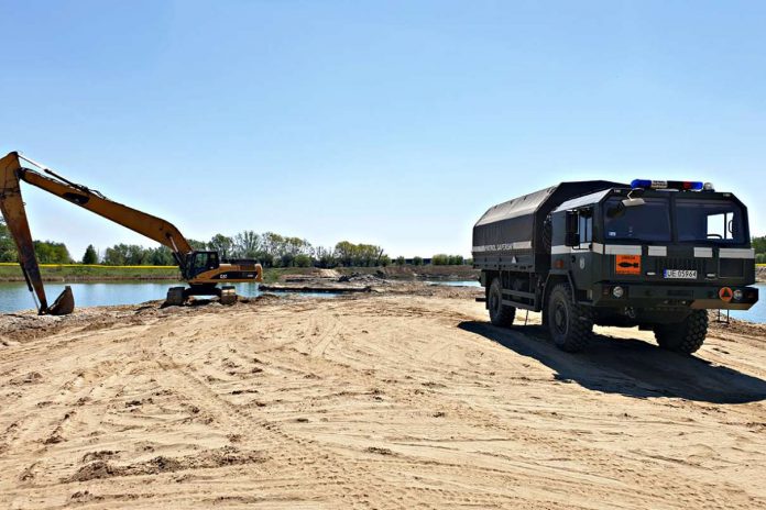 Bobrowniki Wielkie - niewybuch