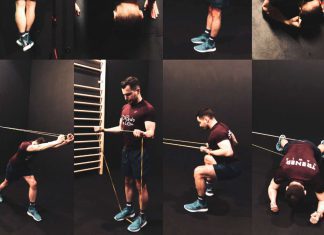 Trening z gumami oporowymi