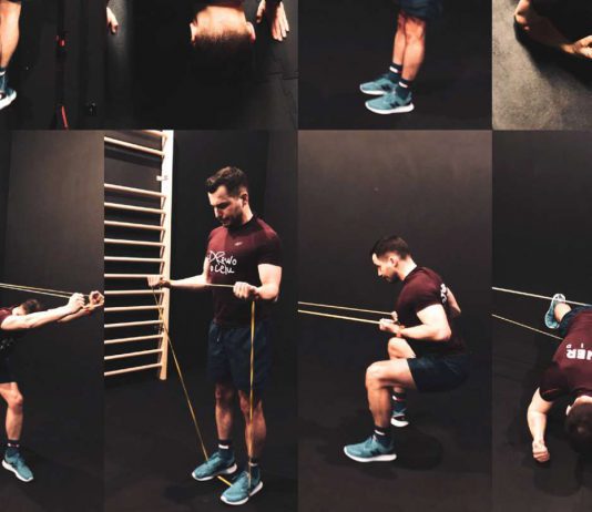 Trening z gumami oporowymi