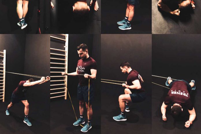 Trening z gumami oporowymi