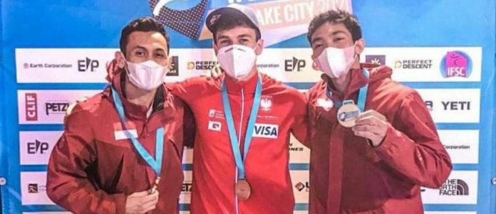 Wspinaczka sportowa. Tarnowianin z brązowym medalem!