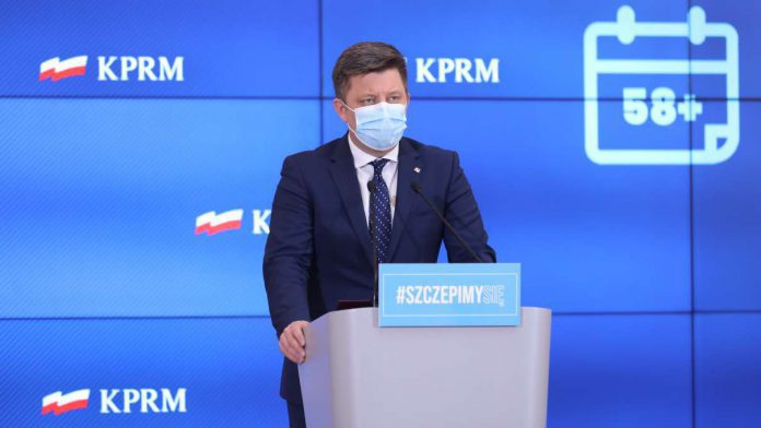 Michał Dworczyk o przebiegu szczepień: To absolutny rekord!