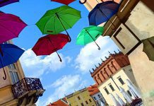 Parasolki na ul. Piekarskiej