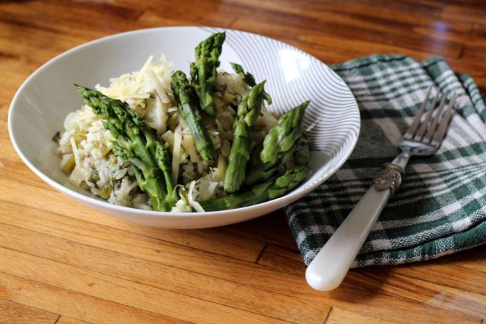 Risotto ze szparagami