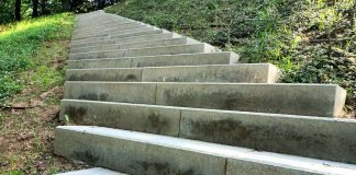 Schody Park Strzelecki