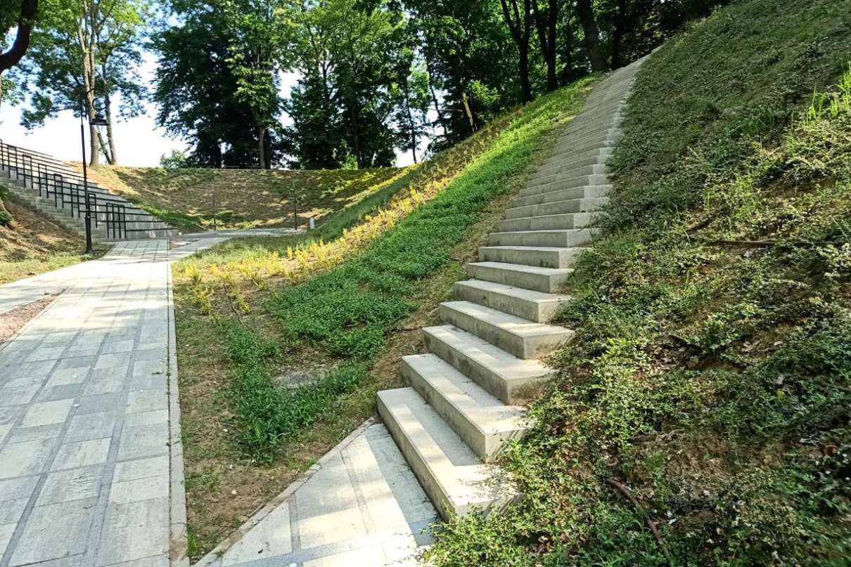 Schody Park Strzelecki