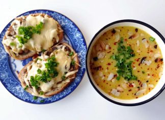 Zupa serowo-cebulowa