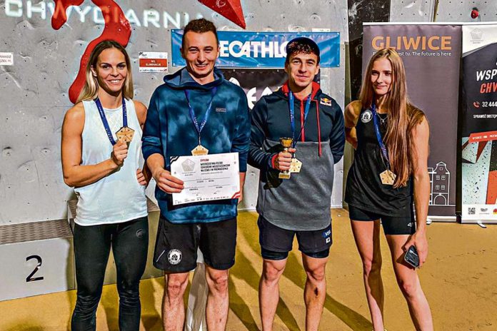 Sześć medali tarnowskich wspinaczy