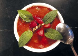 Wegański deser czekoladowy