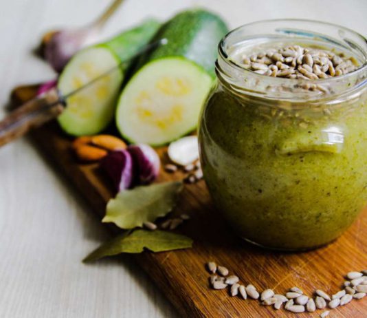 Krem z cukini ze słonecznikiem