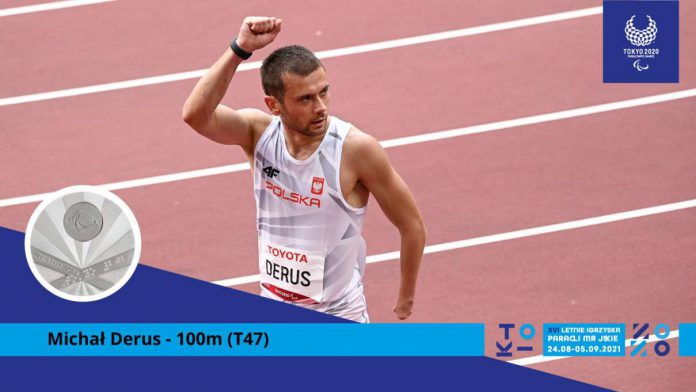 Igrzyska paraolimpijskie. Michał Derus ze srebrem w biegu na 100 m!