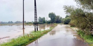 Powiat dąbrowski. Groźna sytuacja powodziowa
