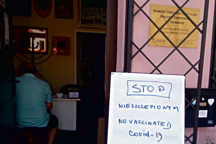 Tarnów - Stop niezaszczepionym