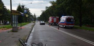 Pijany kierowca potrącił rowerzystkę