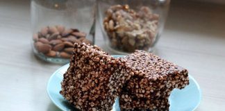 Batoniki z kaszy jaglanej