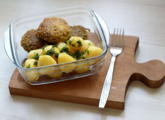 Kotlety z kaszy jaglanej