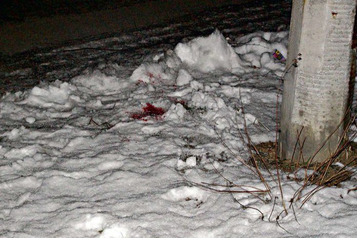 Miejsce zabójstwa właściciela kantoru w Tarnowie