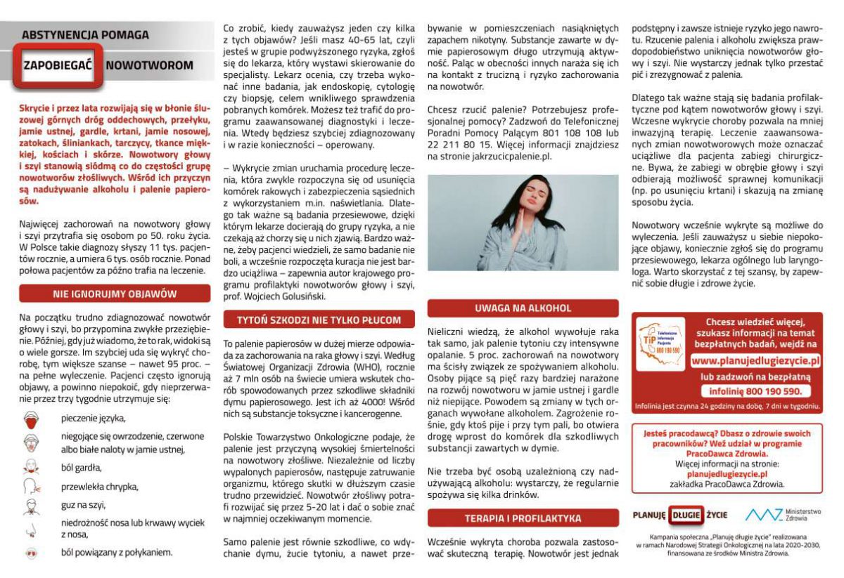 Nowotwory głowy i szyi