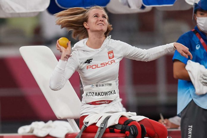 Róza-Kozakowska-Igrzyska-Tokio Igrzyska paraolimpijskie. Róża Kozakowska ze srebrem w pchnięciu kulą!