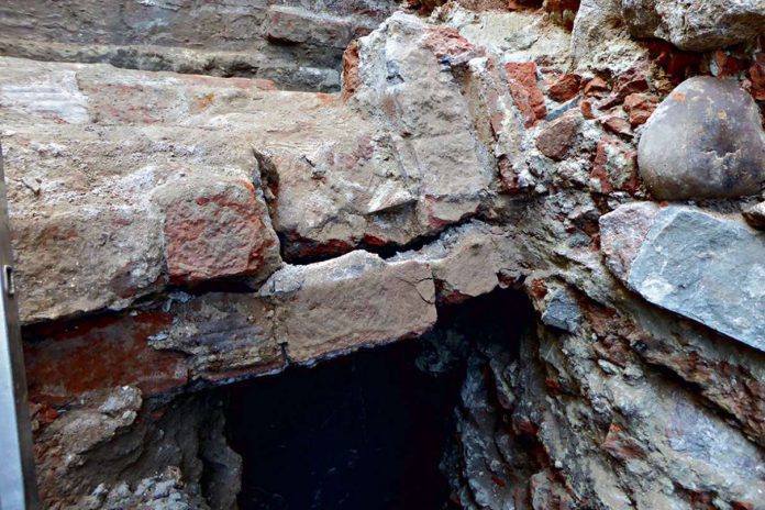 Odkrycie przy Bramie Pilzneńskiej w Tarnowie