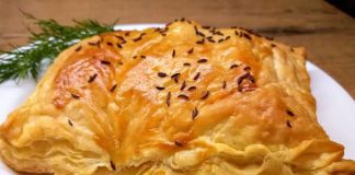 Kieszonki z ciasta francuskiego