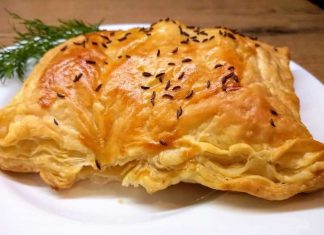 Kieszonki z ciasta francuskiego