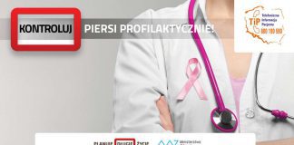 Kontroluj piersi profilaktycznie