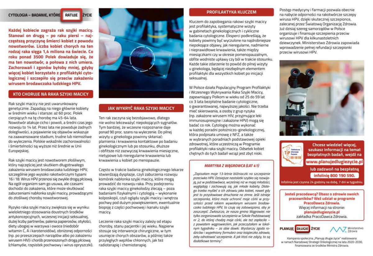 Profilaktyka raka szyjki macicy