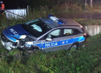 Spowodował wypadek i uciekł. Był kompletnie pijany