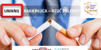 Uniknij raka płuca – rzuć palenie