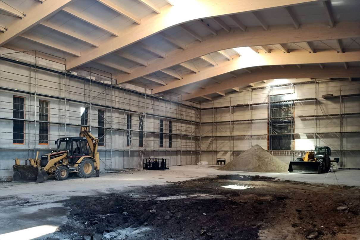 Hala widowiskowo sportowa w Woli Rzędzińskiej Hala widowiskowo sportowa w Woli Rzędzińskiej