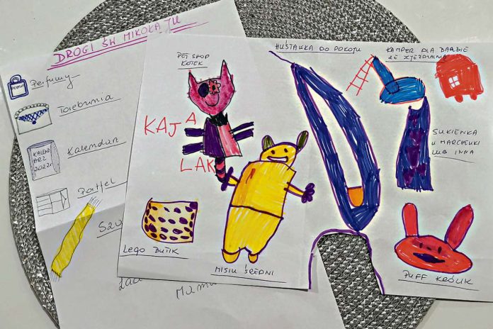 Dzieci nadal piszą listy do Mikołaja