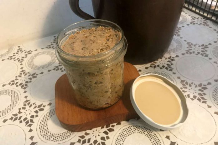 Pasta z fasoli i suszonych śliwek