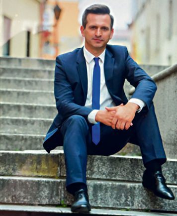 Robert Wardzała przewodniczący tarnowskich struktur Platformy Obywatelskiej