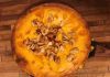 Sernik dyniowy z karmelizowanymi migdałami Sernik dyniowy z karmelizowanymi migdałami
