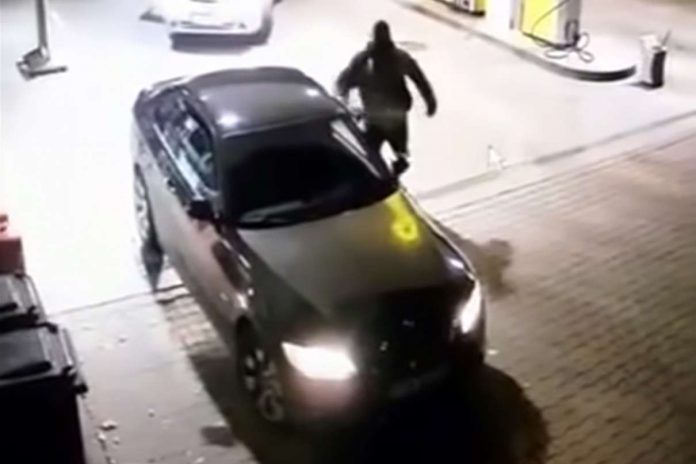 Żabno atak na stacji