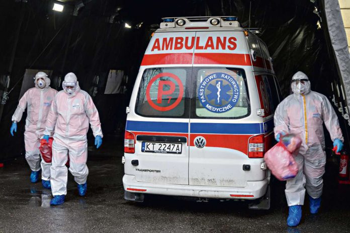 Znów umieramy na covid