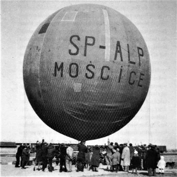 nad Mościcami balony latały