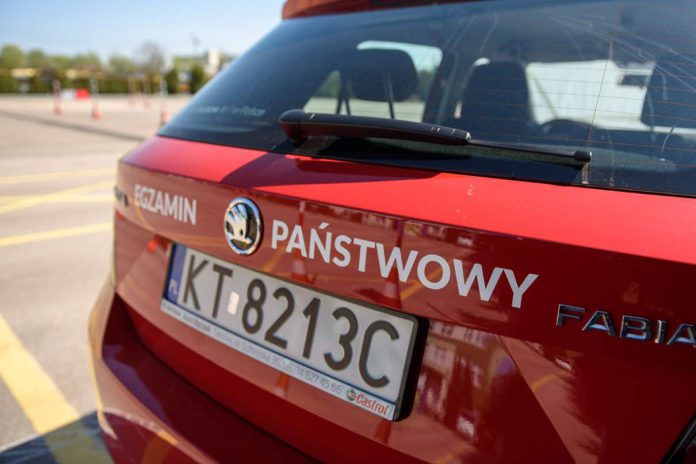 Mord pojazd egzaminacyjny