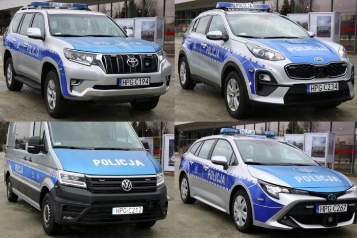 Policja nowe radiowozy