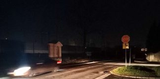 Wyłączone latarnie Tuchowska