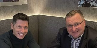 Piłka nożna. Czesław Michniewicz spotkał się z Robertem Lewandowskim
