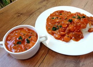 Parówki po węgiersku